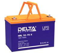 DELTA battery HRL 12-75 Х ∙ Аккумулятор 12В 75 А∙ч