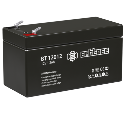 Battbee BT 12012 ∙ Аккумулятор 12В 1,2 А∙ч