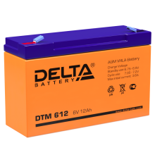 DELTA battery DTM 612 ∙ Аккумулятор 6В 12 А∙ч