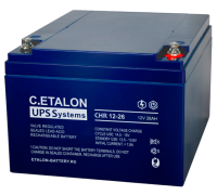 ETALON Battery CHR 12-26 ∙ Аккумулятор 12В 26 А∙ч