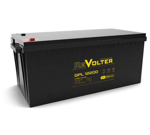 ReVolter GPL 12200 ∙ Аккумулятор 12В 200 А∙ч