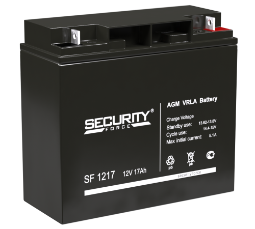 Security Force SF 1217 ∙ Аккумулятор 12В 17 А∙ч
