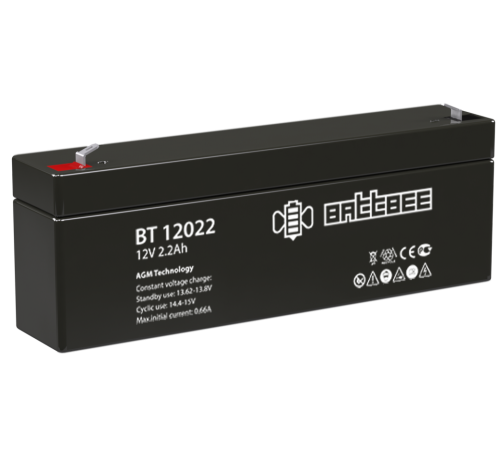 Battbee BT 12022 ∙ Аккумулятор 12В 2,2 А∙ч