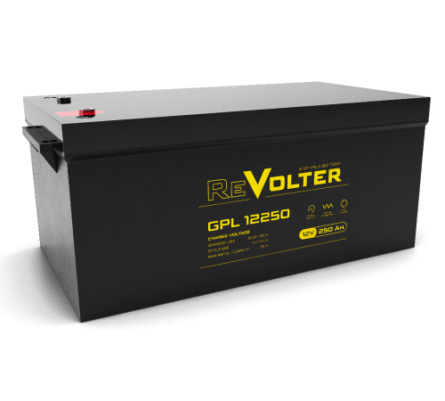 ReVolter GPL 12250 ∙ Аккумулятор 12В 250 А∙ч