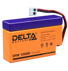 DELTA battery DTM 12008 ∙ Аккумулятор 12В 0,8 А∙ч