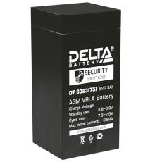 DELTA battery DT 6023 ∙ Аккумулятор 6В 2.3 А∙ч