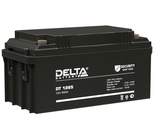 DELTA battery DT 1265 ∙ Аккумулятор 12В 65 А∙ч