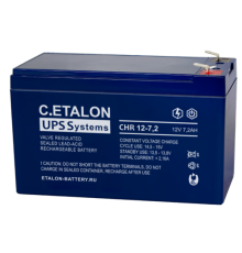 ETALON Battery CHR 12-7,2 ∙ Аккумулятор 12В 7.2 А∙ч