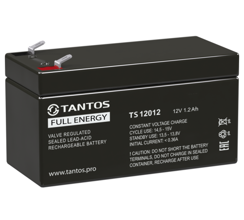 Tantos TS 12012 ∙ Аккумулятор 12В 1,2 А∙ч