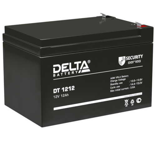 DELTA battery DT 1212 ∙ Аккумулятор 12В 12 А∙ч