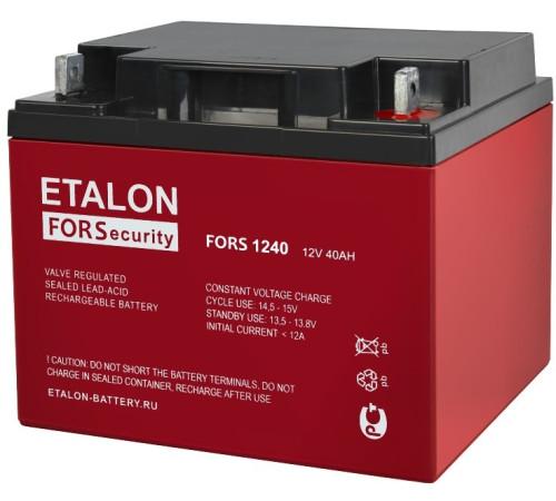ETALON Battery FORS 1240 ∙ Аккумулятор 12В 40 А∙ч