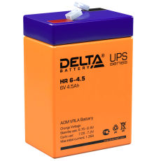 DELTA battery HR 6-4.5 ∙ Аккумулятор 6В 4,5 А∙ч