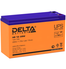 DELTA battery HR 12-28 W ∙ Аккумулятор 12В 7 А∙ч