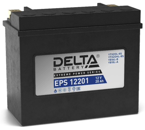 DELTA battery EPS 12201 ∙ Аккумулятор 12В 23 А∙ч