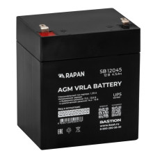 Бастион RAPAN SB 12045 ∙ Аккумулятор 12В 4.5 А∙ч (9162)