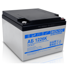 Болид АБ 1226К ∙ Аккумулятор 12В 26 А∙ч
