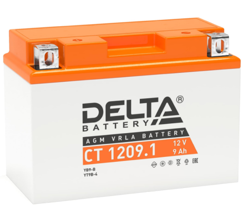 DELTA battery CT 1209.1 ∙ Аккумулятор 12В 9 А∙ч