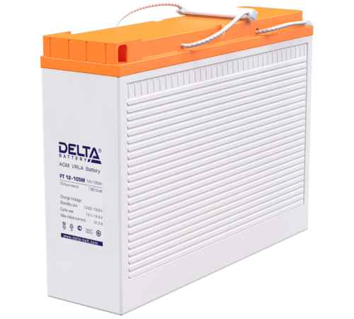 DELTA battery FT 12-105 M ∙ Аккумулятор 12В 105 А∙ч