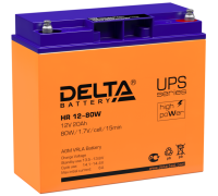DELTA battery HR 12-80 W ∙ Аккумулятор 12В 20 А∙ч