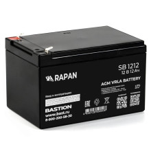 Бастион RAPAN SB 1212 ∙ Аккумулятор 12В 12 А∙ч (9165)