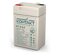 Контакт КТ 6-4,5 ∙ Аккумулятор 6В 4.5 А∙ч