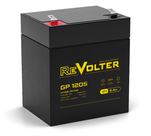 ReVolter GP 1205 ∙ Аккумулятор 12В 5.5 А∙ч