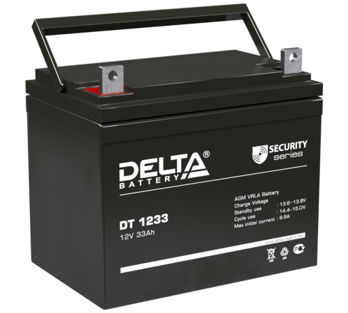 DELTA battery DT 1233 ∙ Аккумулятор 12В 33 А∙ч