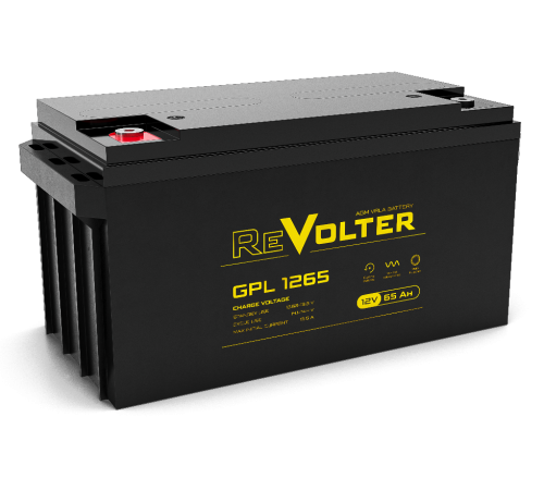 ReVolter GPL 1265 ∙ Аккумулятор 12В 65 А∙ч