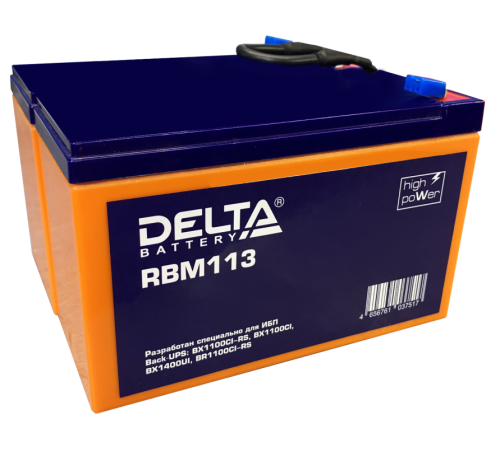 DELTA battery RBM113 ∙ Батарейный модуль 24В 12 А∙ч