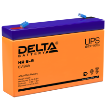 DELTA battery HR 6-9 ∙ Аккумулятор 6В 9 А∙ч