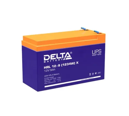 HRL 12-9 (1234W) X AGM аккумулятор Delta