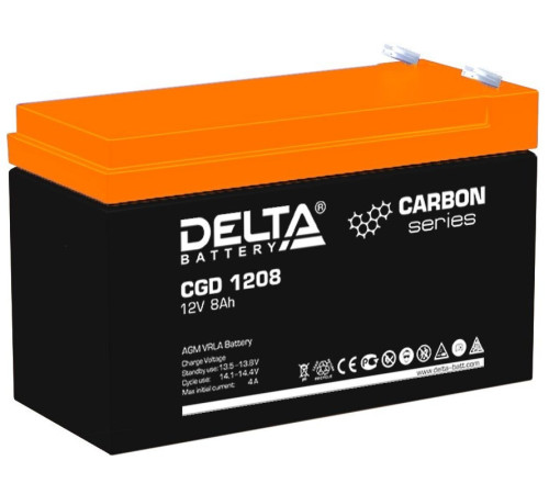 DELTA battery CGD 1208 ∙ Аккумулятор 12В 8 А∙ч