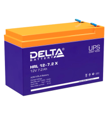 DELTA battery HRL12-7,2 Х ∙ Аккумулятор 12В 7,2 А∙ч