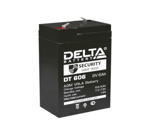 DT 606 аккумулятор Delta