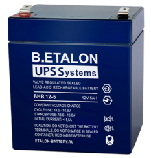 ETALON Battery BHR 12-5 ∙ Аккумулятор 12В 5 А∙ч