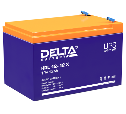 DELTA battery HRL 12-12 Х ∙ Аккумулятор 12В 12 А∙ч