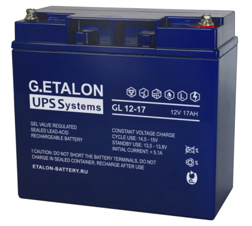ETALON Battery GL 12-17 ∙ Аккумулятор 12В 17 А∙ч