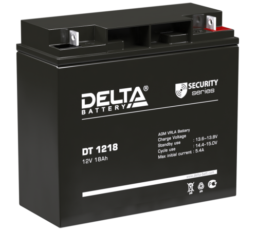 DELTA battery DT 1218 ∙ Аккумулятор 12В 18 А∙ч