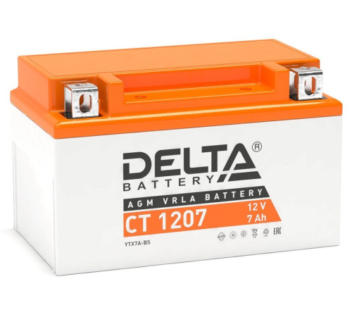 DELTA battery CT 1207 ∙ Аккумулятор 12В 7 А∙ч