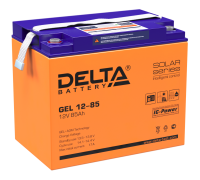 DELTA battery GEL 12-85 ∙ Аккумулятор 12В 85 А∙ч