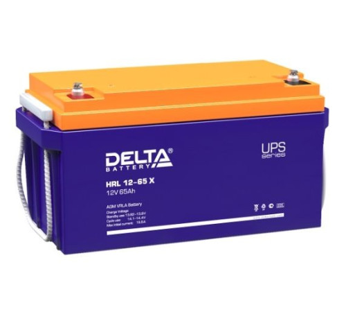 DELTA battery HRL 12-65 Х ∙ Аккумулятор 12В 65 А∙ч