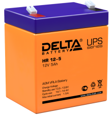 DELTA battery HR 12-5 ∙ Аккумулятор 12В 5 А∙ч