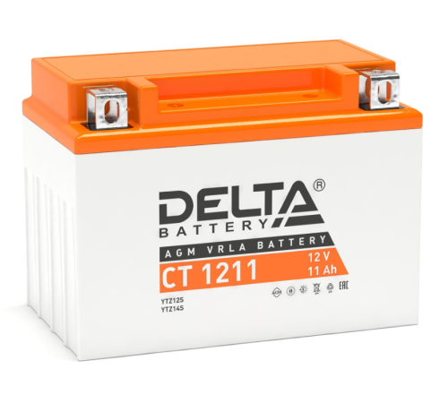 DELTA battery CT 1211 ∙ Аккумулятор 12В 11 А∙ч