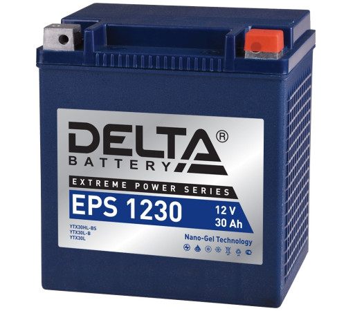 DELTA battery EPS 1230 ∙ Аккумулятор 12В 30 А∙ч