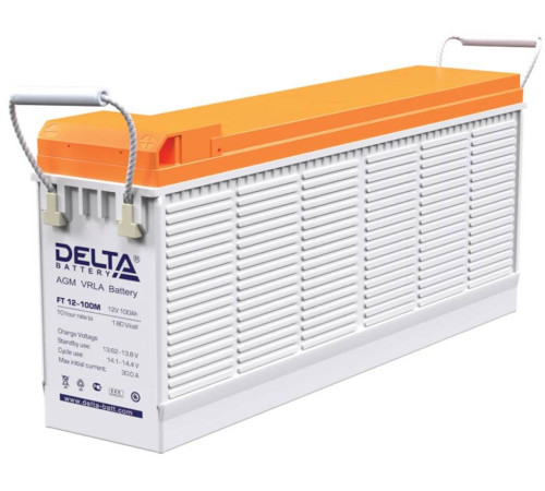 DELTA battery FT 12-100 M ∙ Аккумулятор 12В 100 А∙ч