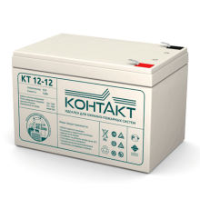 Контакт КТ 12-12 ∙ Аккумулятор 12В 12 А∙ч