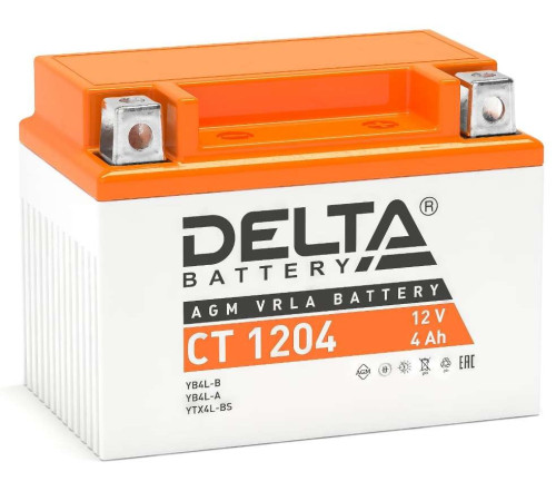 DELTA battery CT 1204 ∙ Аккумулятор 12В 4 А∙ч