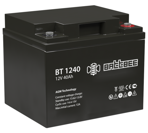 Battbee BT 1240 ∙ Аккумулятор 12В 40 А∙ч