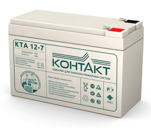 Контакт КТА 12-7 ∙ Аккумулятор 12В 7 А∙ч