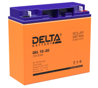 DELTA battery GEL 12-20 ∙ Аккумулятор 12В 20 А∙ч